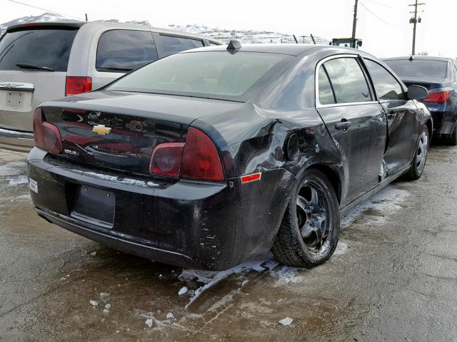 1G1ZA5E00CF368702 - 2012 CHEVROLET MALIBU LS BLACK photo 4