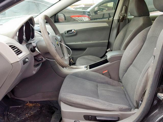 1G1ZA5E00CF368702 - 2012 CHEVROLET MALIBU LS BLACK photo 5