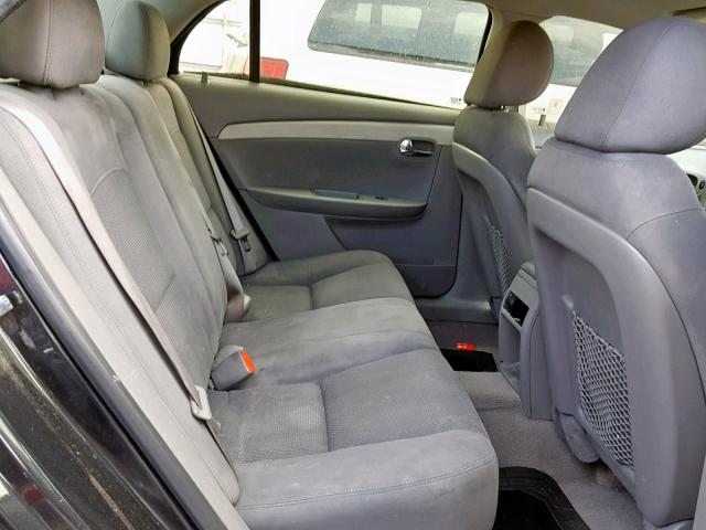 1G1ZA5E00CF368702 - 2012 CHEVROLET MALIBU LS BLACK photo 6