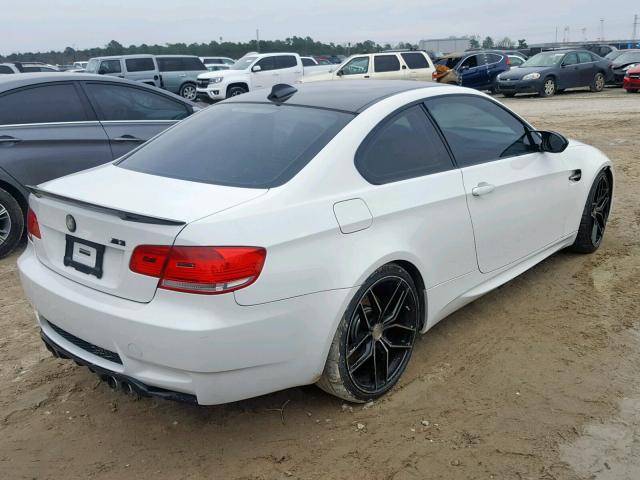 WBSWD93548PY42118 - 2008 BMW M3 WHITE photo 4