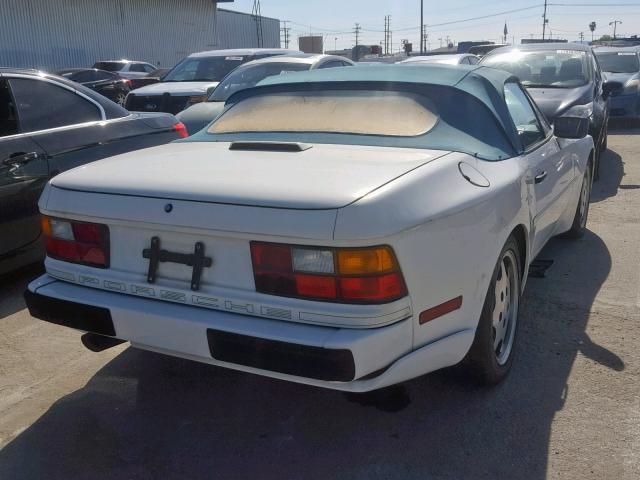 WP0CB2948LN481230 - 1990 PORSCHE 944 S WHITE photo 4