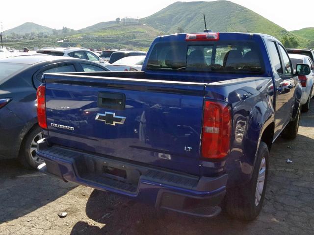 1GCGSCE35G1255423 - 2016 CHEVROLET COLORADO L BLUE photo 4