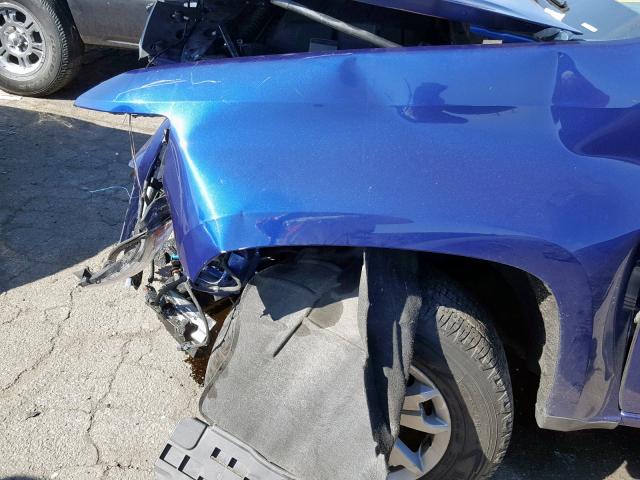 1GCGSCE35G1255423 - 2016 CHEVROLET COLORADO L BLUE photo 9