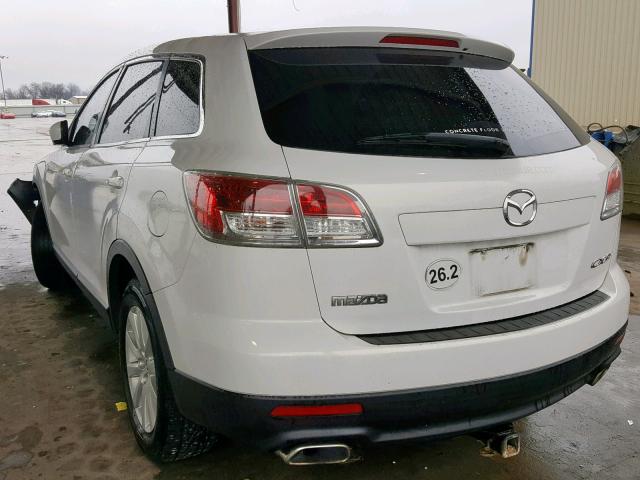 JM3TB28A480161096 - 2008 MAZDA CX-9 WHITE photo 3