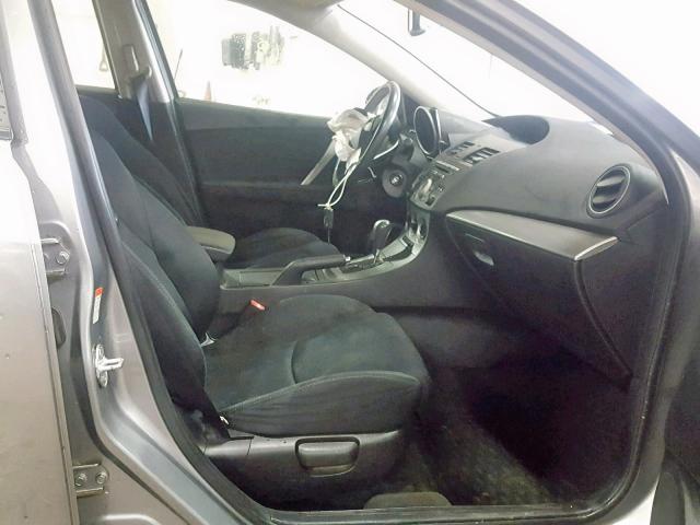 JM1BL1S57A1277903 - 2010 MAZDA 3 S SILVER photo 5