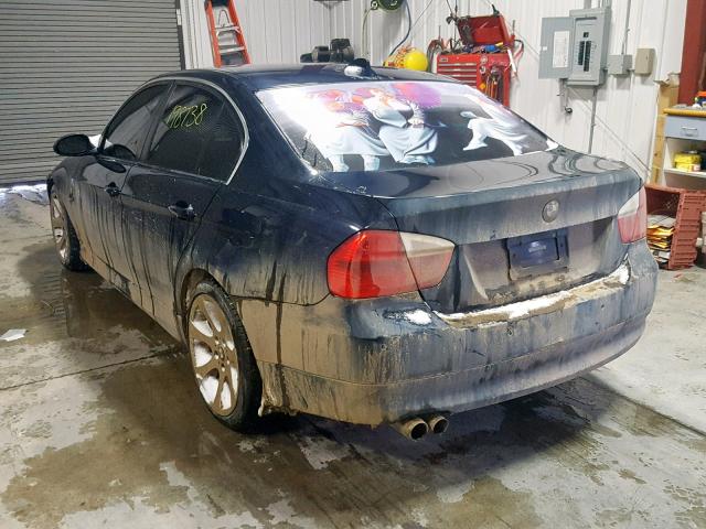 WBAVD335X6KL51043 - 2006 BMW 330 XI BLUE photo 3