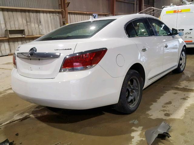 1G4GA5ED9BF132058 - 2011 BUICK LACROSSE C WHITE photo 4