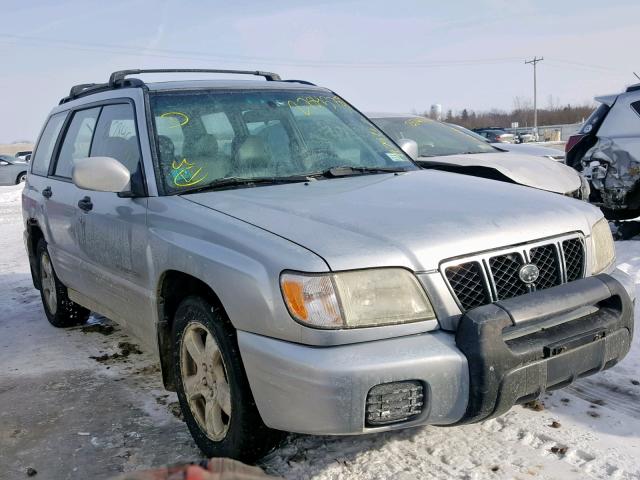 JF1SF65632H734293 - 2002 SUBARU FORESTER S GRAY photo 1