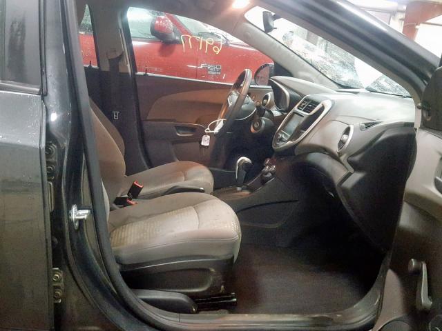 1G1JB5SHXH4149561 - 2017 CHEVROLET SONIC LS GRAY photo 5