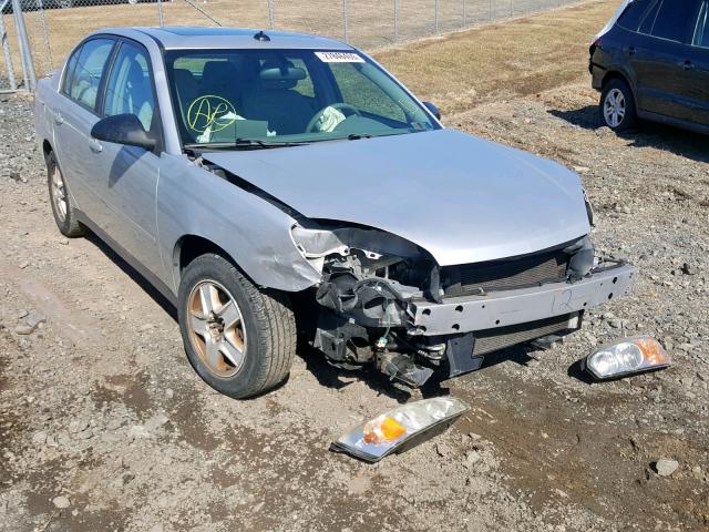 1G1ZT54805F243753 - 2005 CHEVROLET MALIBU LS SILVER photo 1