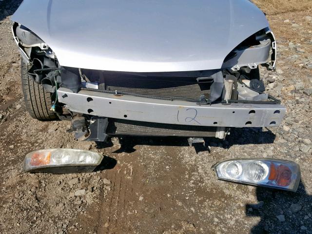 1G1ZT54805F243753 - 2005 CHEVROLET MALIBU LS SILVER photo 9