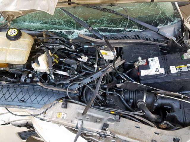 1FAHP34N47W364845 - 2007 FORD FOCUS ZX4 TAN photo 7