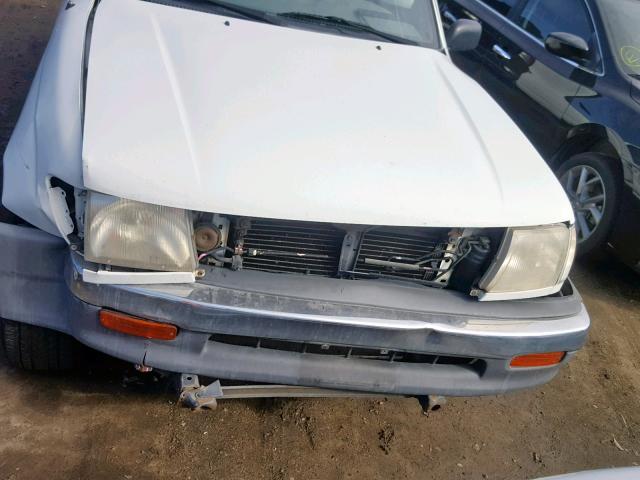 4TANL42N7WZ057938 - 1998 TOYOTA TACOMA WHITE photo 9