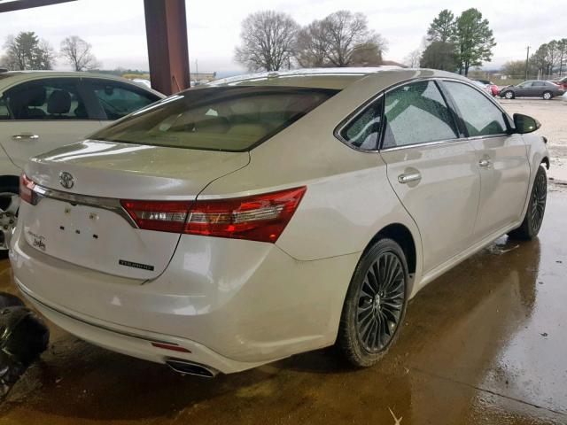 4T1BK1EB9JU272863 - 2018 TOYOTA AVALON XLE WHITE photo 4
