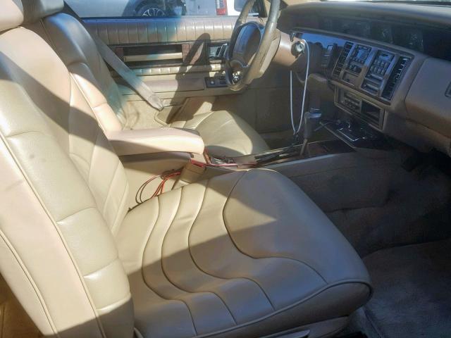 2G4WB15L0R1439001 - 1994 BUICK REGAL CUST MAROON photo 5