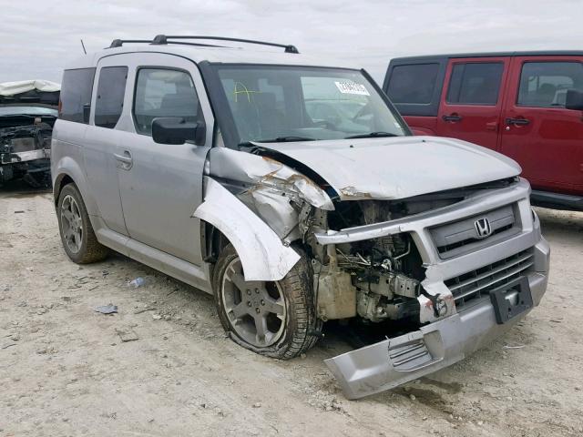 5J6YH18958L010953 - 2008 HONDA ELEMENT SC SILVER photo 1