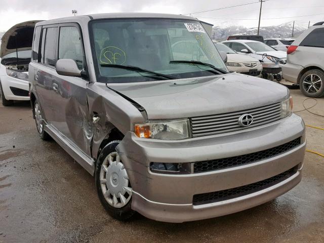 JTLKT324764128002 - 2006 TOYOTA SCION XB GRAY photo 1