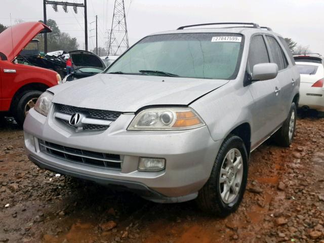 2HNYD18984H519874 - 2004 ACURA MDX TOURIN SILVER photo 2