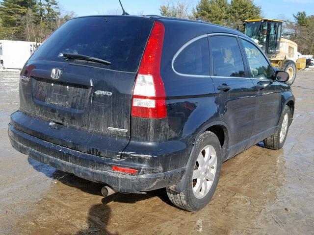 5J6RE4H48BL083406 - 2011 HONDA CR-V SE BLACK photo 4