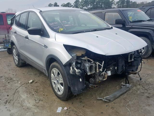 1FMCU0F7XDUA52848 - 2013 FORD ESCAPE S SILVER photo 1