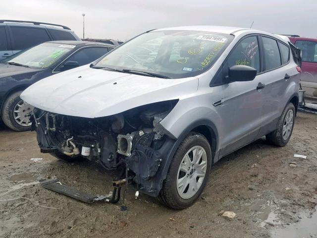 1FMCU0F7XDUA52848 - 2013 FORD ESCAPE S SILVER photo 2