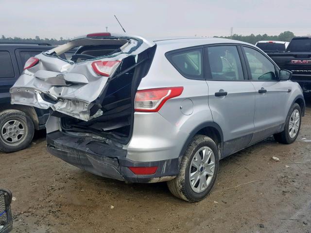 1FMCU0F7XDUA52848 - 2013 FORD ESCAPE S SILVER photo 4