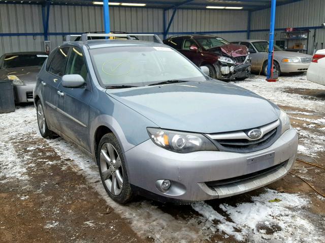 JF1GH6D61AG801804 - 2010 SUBARU IMPREZA OU BLUE photo 1