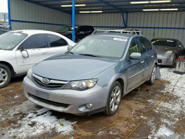 JF1GH6D61AG801804 - 2010 SUBARU IMPREZA OU BLUE photo 2