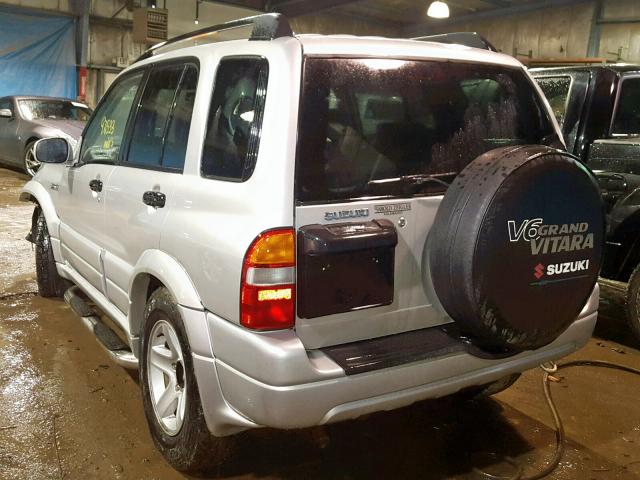 JS3TD62V334103148 - 2003 SUZUKI GRAND VITA SILVER photo 3