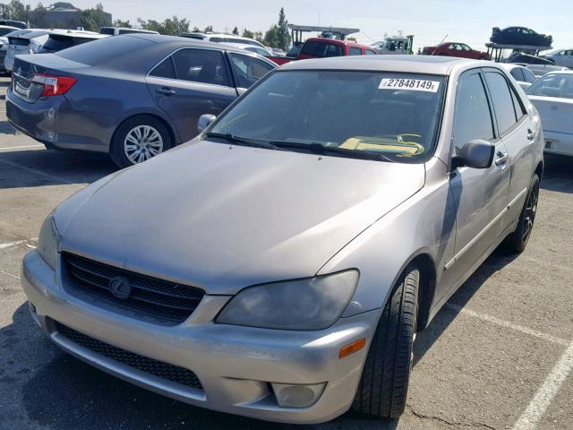 JTHBD192230080251 - 2003 LEXUS IS 300 SILVER photo 2