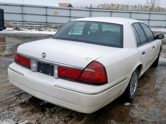 2MEFM74W2YX675365 - 2000 MERCURY GRAND MARQ WHITE photo 4