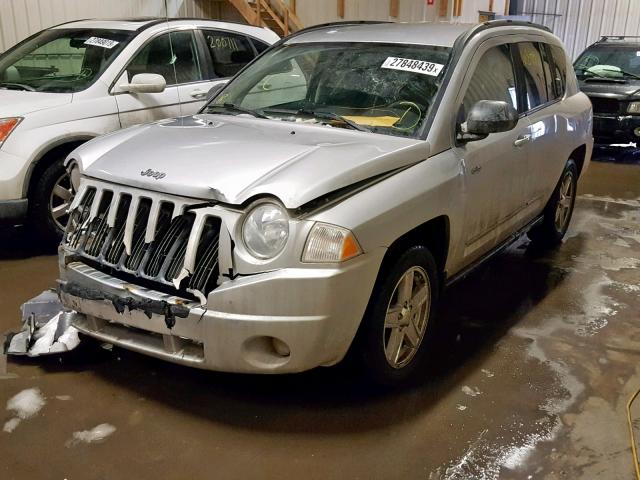 1J4NF4FBXAD628169 - 2010 JEEP COMPASS SP 银色 照片 2