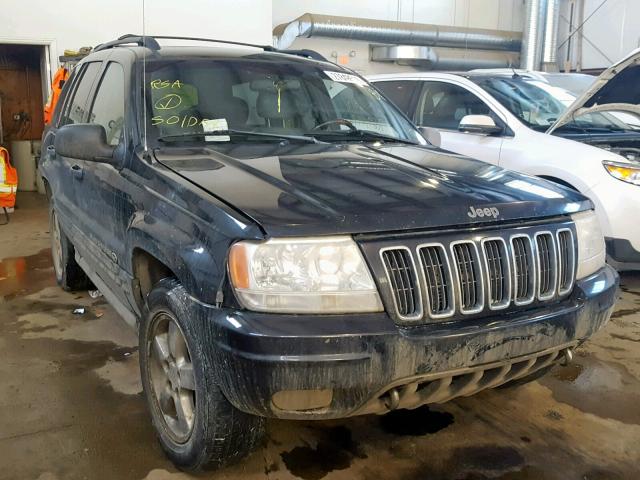 1J8GW68J83C585807 - 2003 JEEP GRAND CHER BLACK photo 1