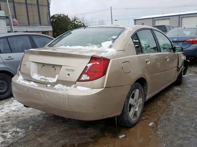 1G8AL55F67Z154346 - 2007 SATURN ION LEVEL BROWN photo 4