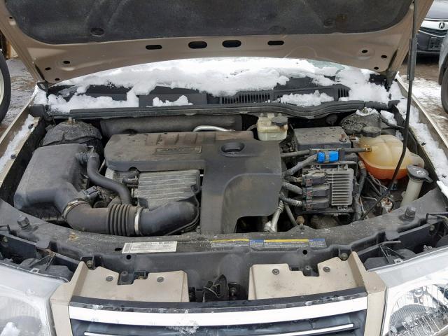 1G8AL55F67Z154346 - 2007 SATURN ION LEVEL BROWN photo 7