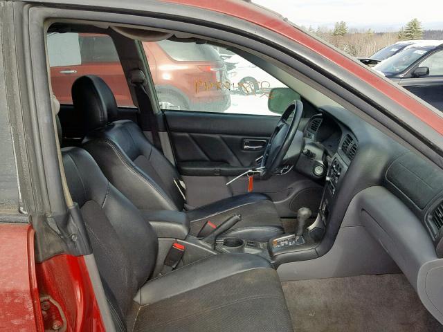 4S4BT62C557101944 - 2005 SUBARU BAJA SPORT RED photo 5