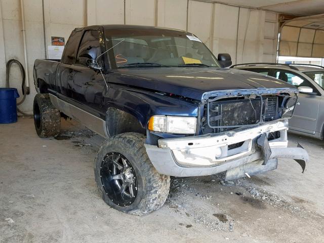 1B7KF23731J609025 - 2001 DODGE RAM 2500 BLUE photo 1