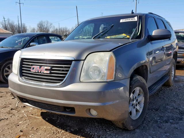 1GKFK13097J104324 - 2007 GMC YUKON GRAY photo 2