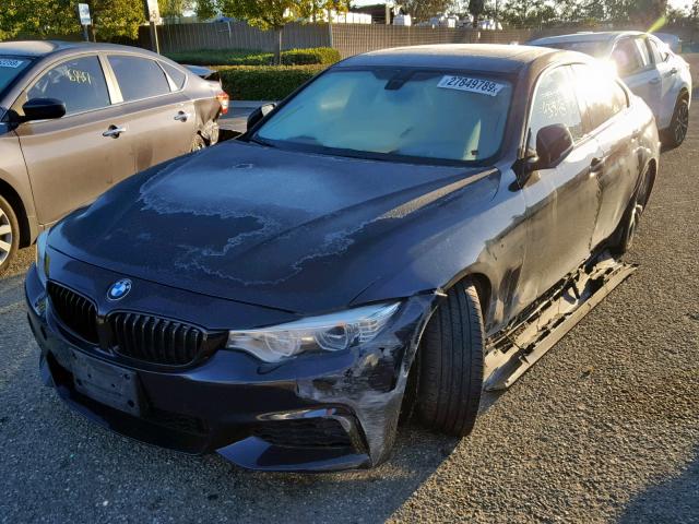 WBA4B1C57FG241107 - 2015 BMW 435 I BLACK photo 2