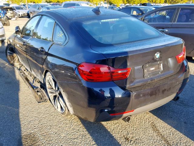 WBA4B1C57FG241107 - 2015 BMW 435 I BLACK photo 3