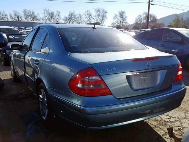 WDBUF65J93A126584 - 2003 MERCEDES-BENZ E 320 TEAL photo 3