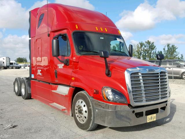 3AKJGLD51FSGR9329 - 2015 FREIGHTLINER CASCADIA 1 RED photo 1