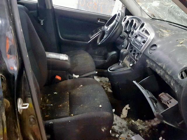 2T1KR32E55C488433 - 2005 TOYOTA MATRIX 黑色 照片 5