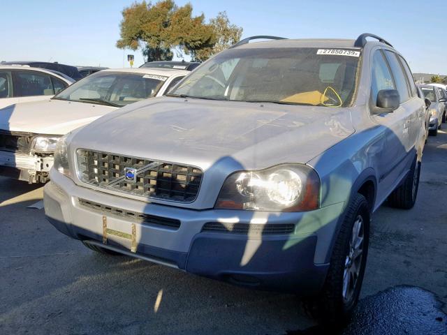 YV4CZ592161244194 - 2006 VOLVO XC90 SILVER photo 2