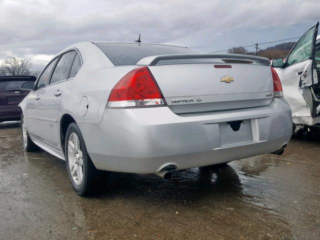 2G1WB5E39E1164579 - 2014 CHEVROLET IMPALA LIM SILVER photo 3