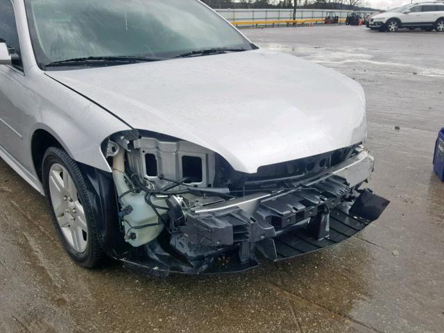 2G1WB5E39E1164579 - 2014 CHEVROLET IMPALA LIM SILVER photo 9