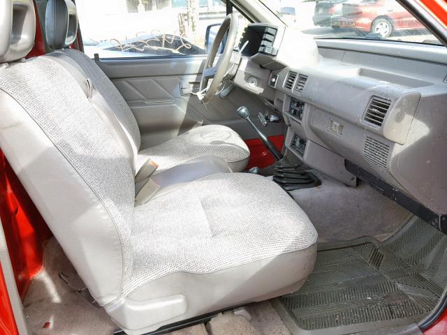 JAACR11E3N7210407 - 1992 ISUZU CONVENTION წითელი ფოტო 5