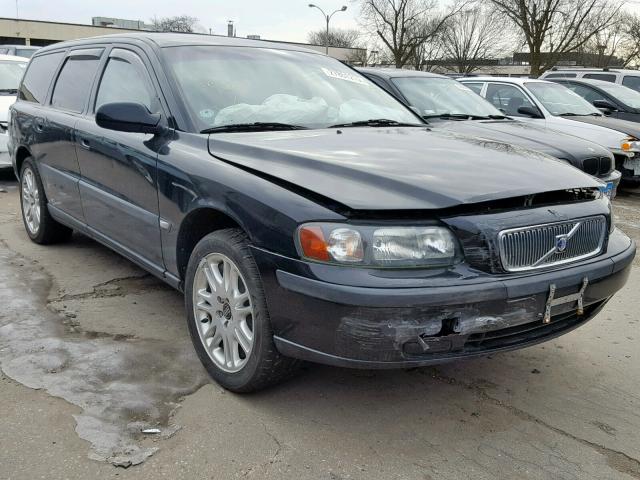 YV1SW58D822250955 - 2002 VOLVO V70 2.4T BLACK photo 1