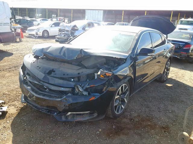 2G1125S39J9177942 - 2018 CHEVROLET IMPALA PRE BLACK photo 2