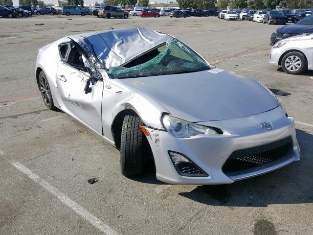 JF1ZNAA18D2710222 - 2013 TOYOTA SCION FR-S SILVER photo 1